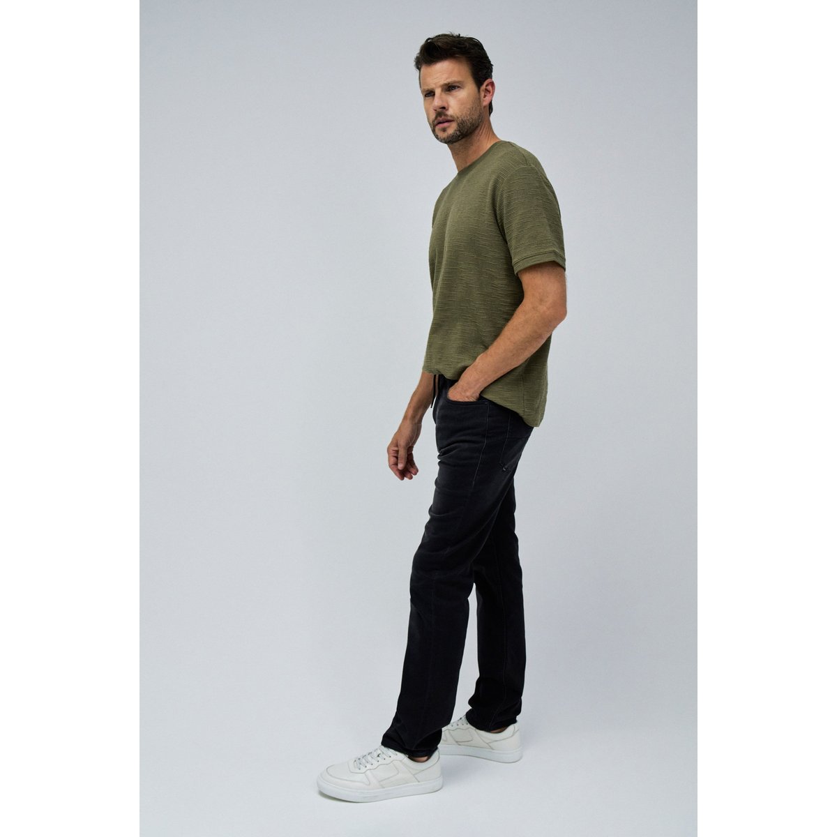 PANTALON JOGGERS S-ACTIV noir, SALSA JEANS