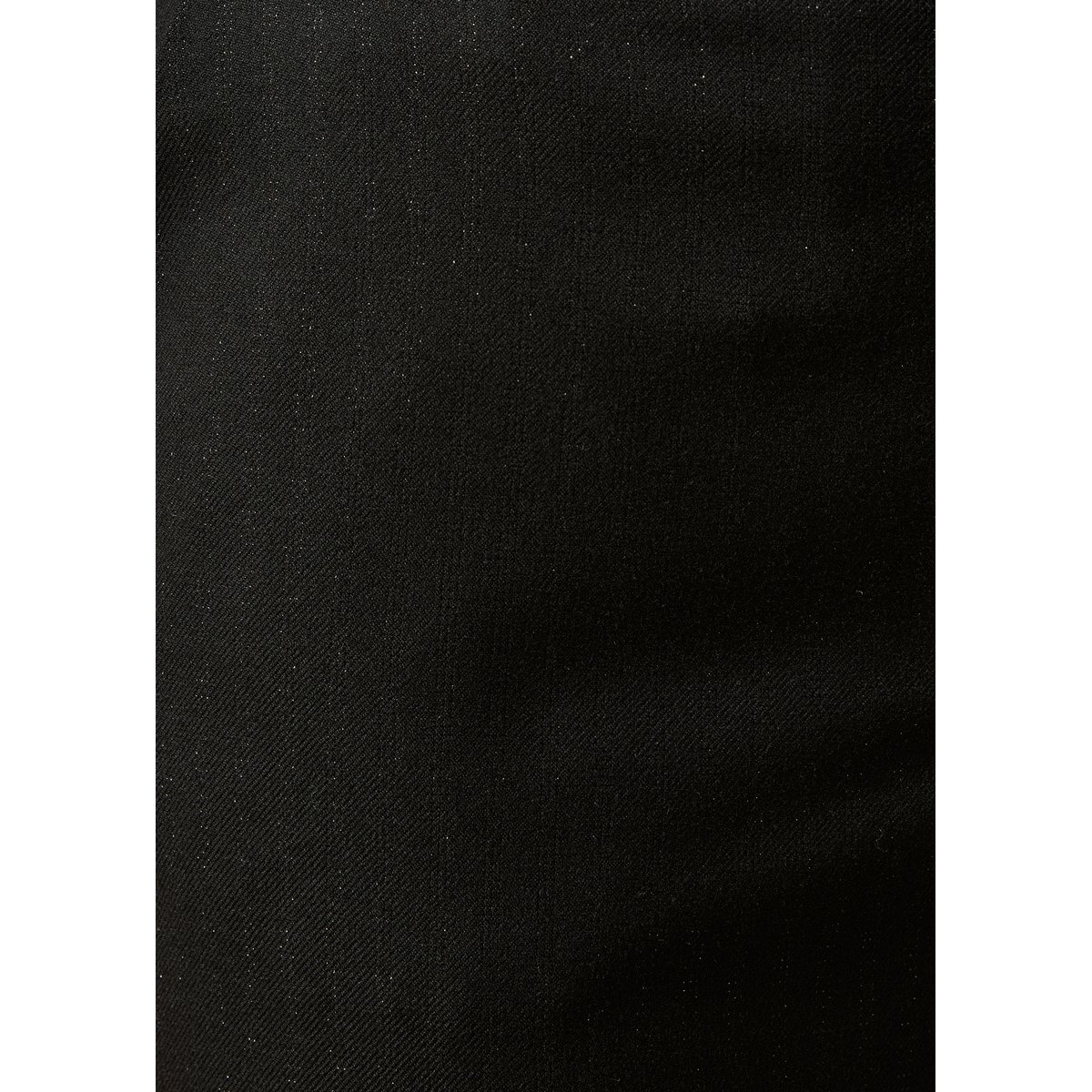 Pantalon droit taille haute à rayures noir, LA FEE MARABOUTEE