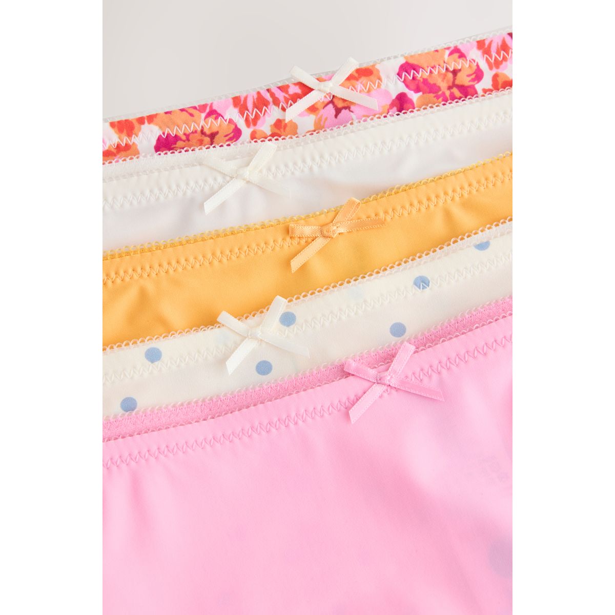 Slip invisible avec dentelle, lot de 5 imprimé tropical, NEXT