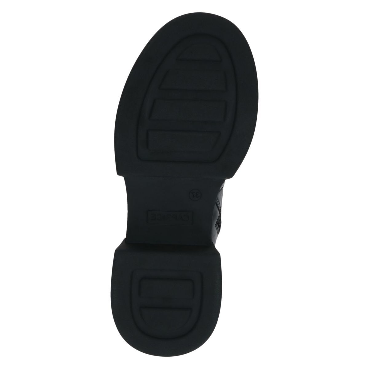 Bottine fourée noir nappa, CAPRICE