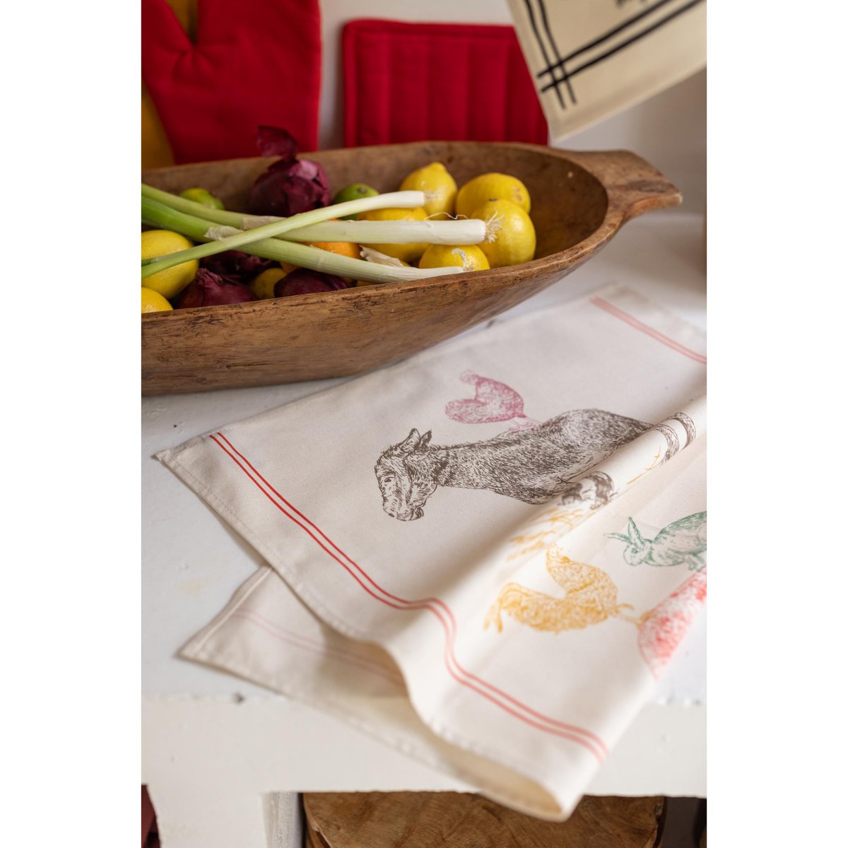Torchon Ferme ecru, WINKLER