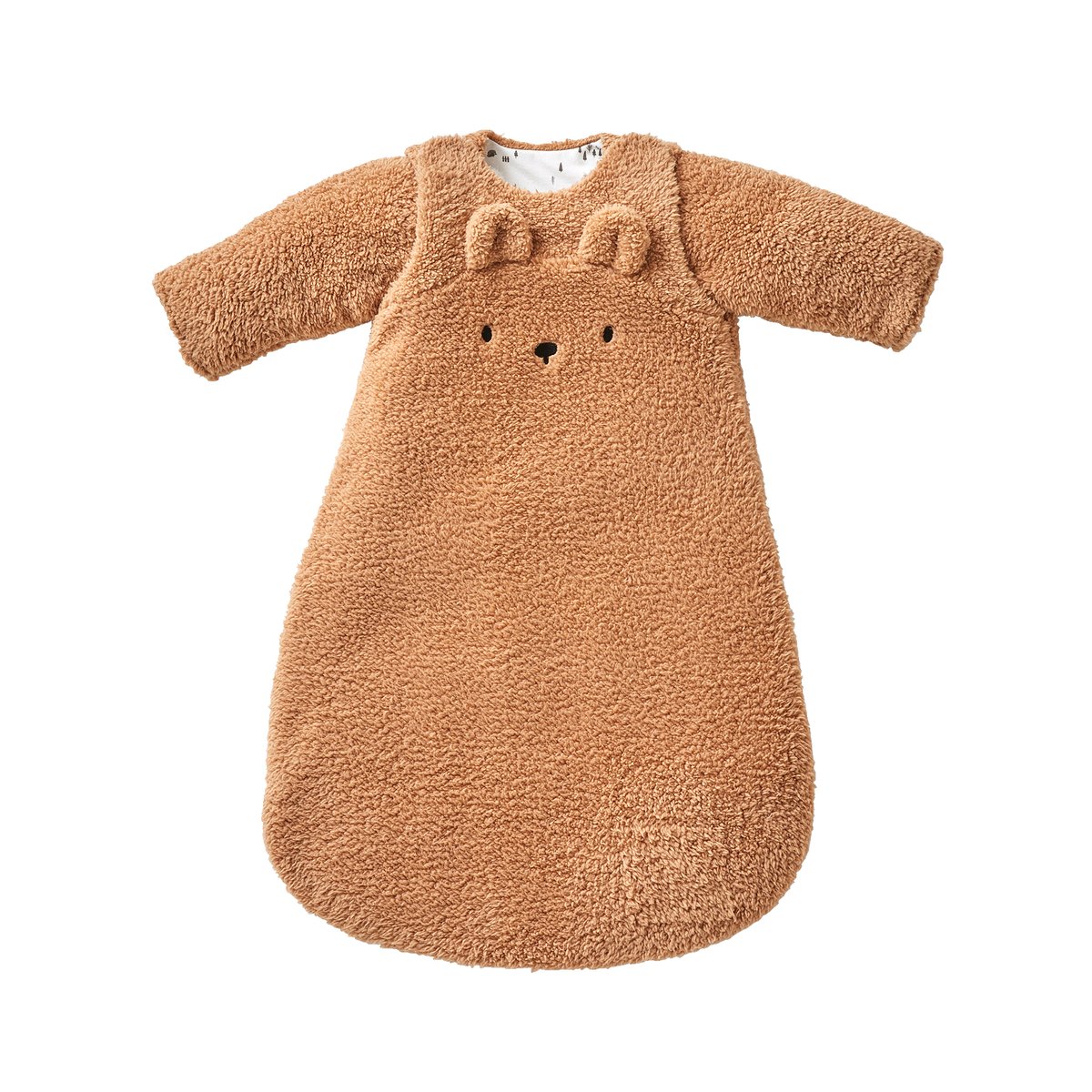 Gigoteuse manches amovibles Ours GREEN FOREST beige foncé, VERTBAUDET