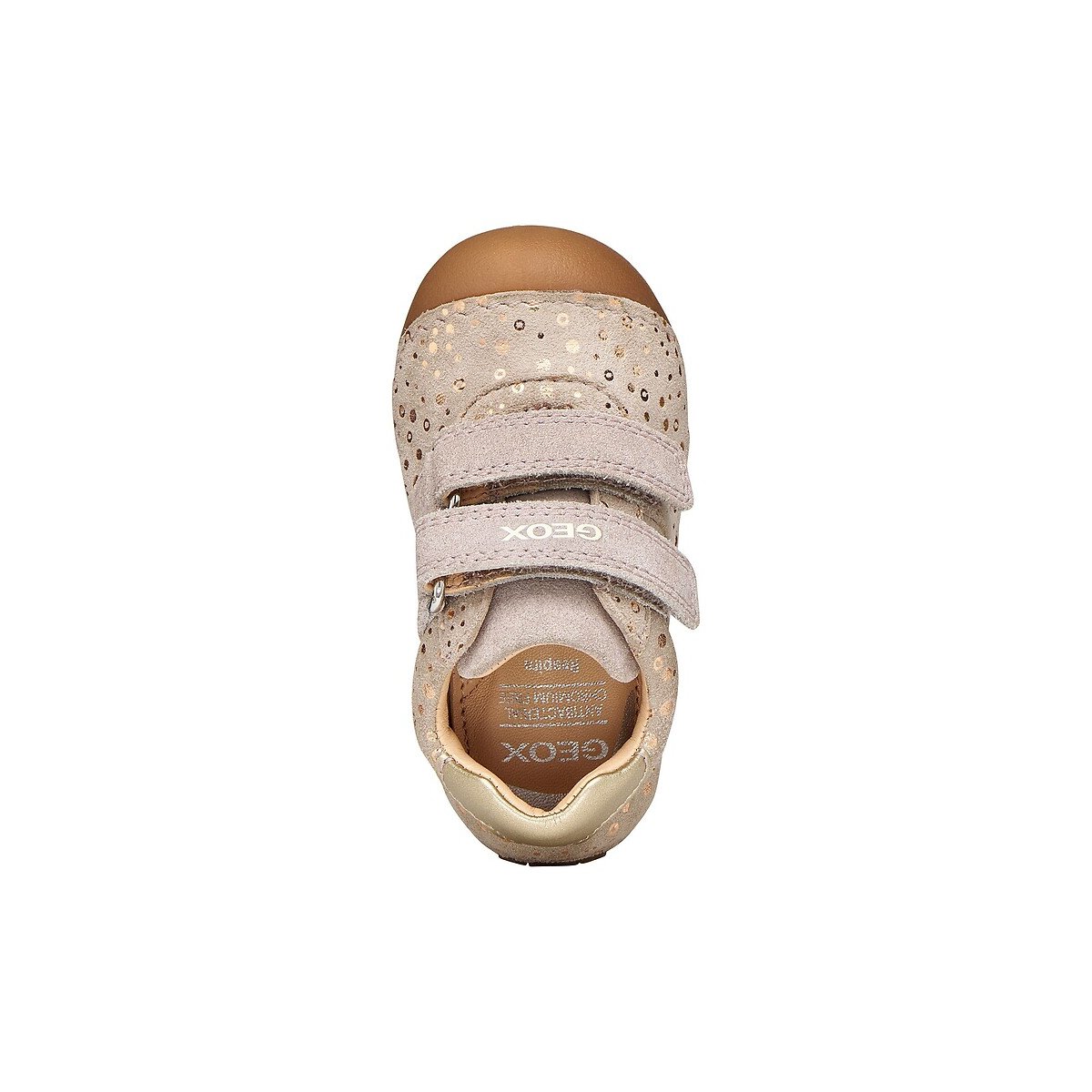 Zapatillas de deporte primeros pasos, con velcro, TUTIM beige , GEOX