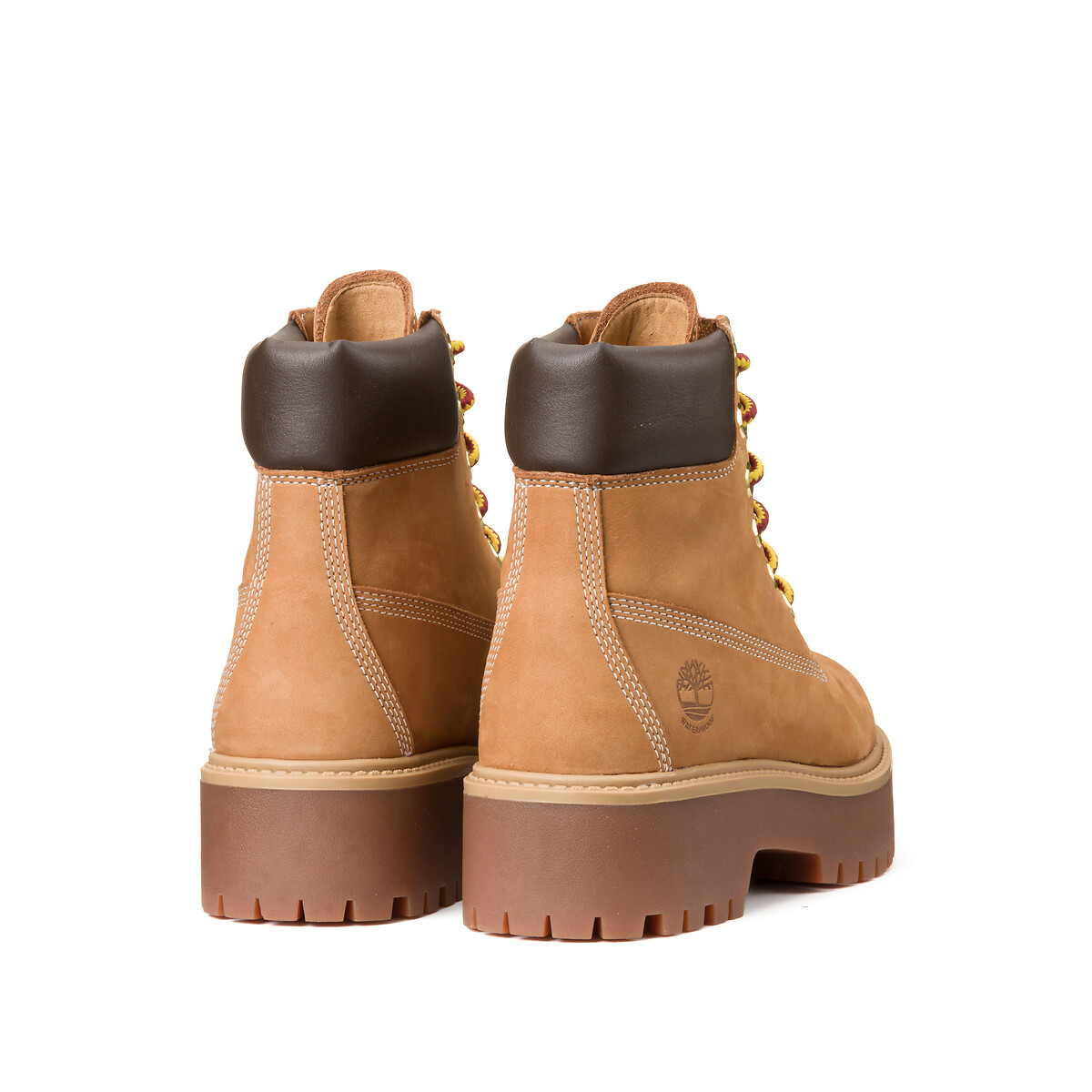 Stone Street Mid 6 Inch Lace Wedge Ankle Boots honey, TIMBERLAND
