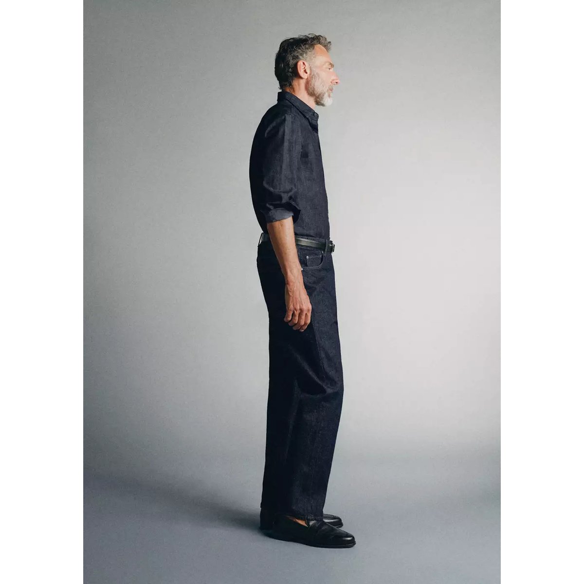 Chemise en jean 100 % coton italien bleu, MANGO MAN