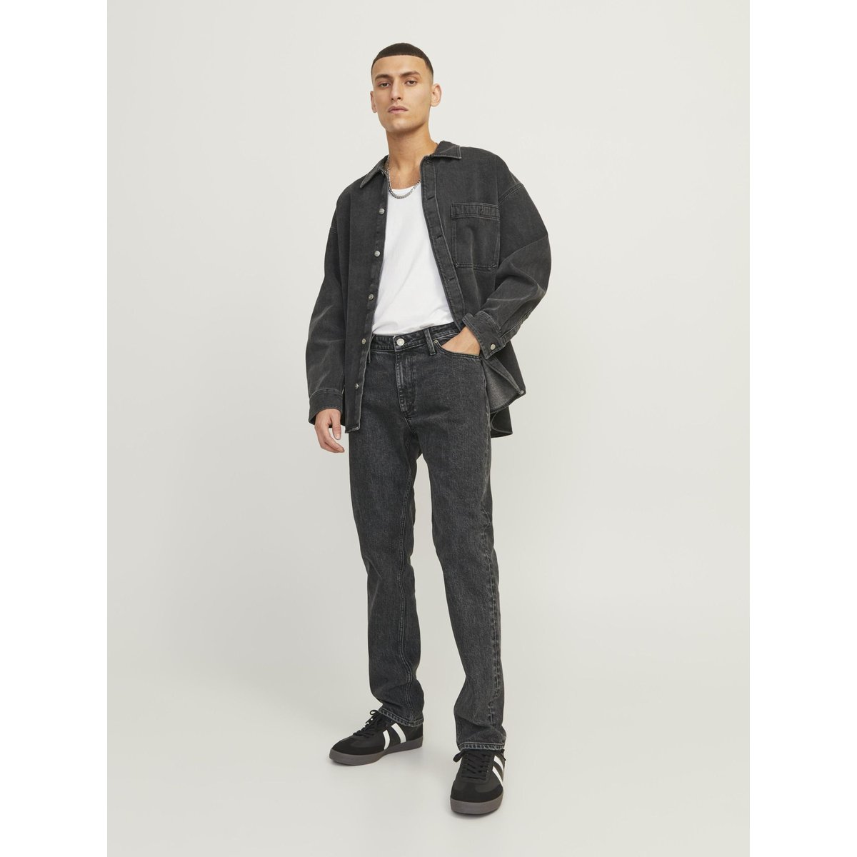 Coupe Regular grey denim, JACK & JONES