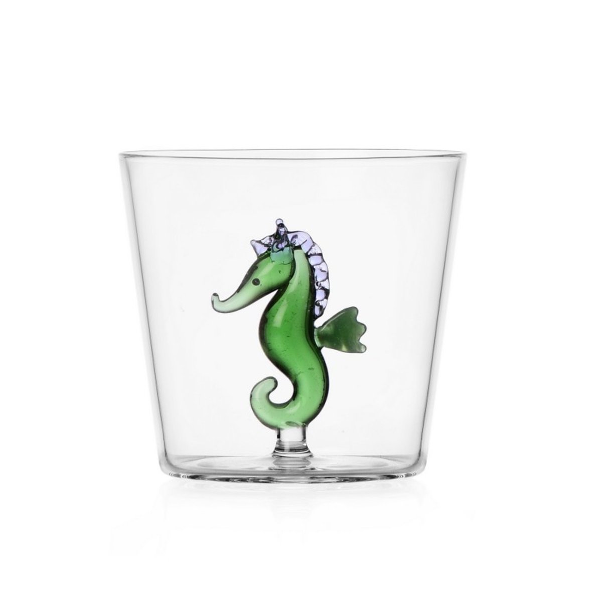 Verre à eau hippocampe MARINE GARDEN vert, ICHENDORF