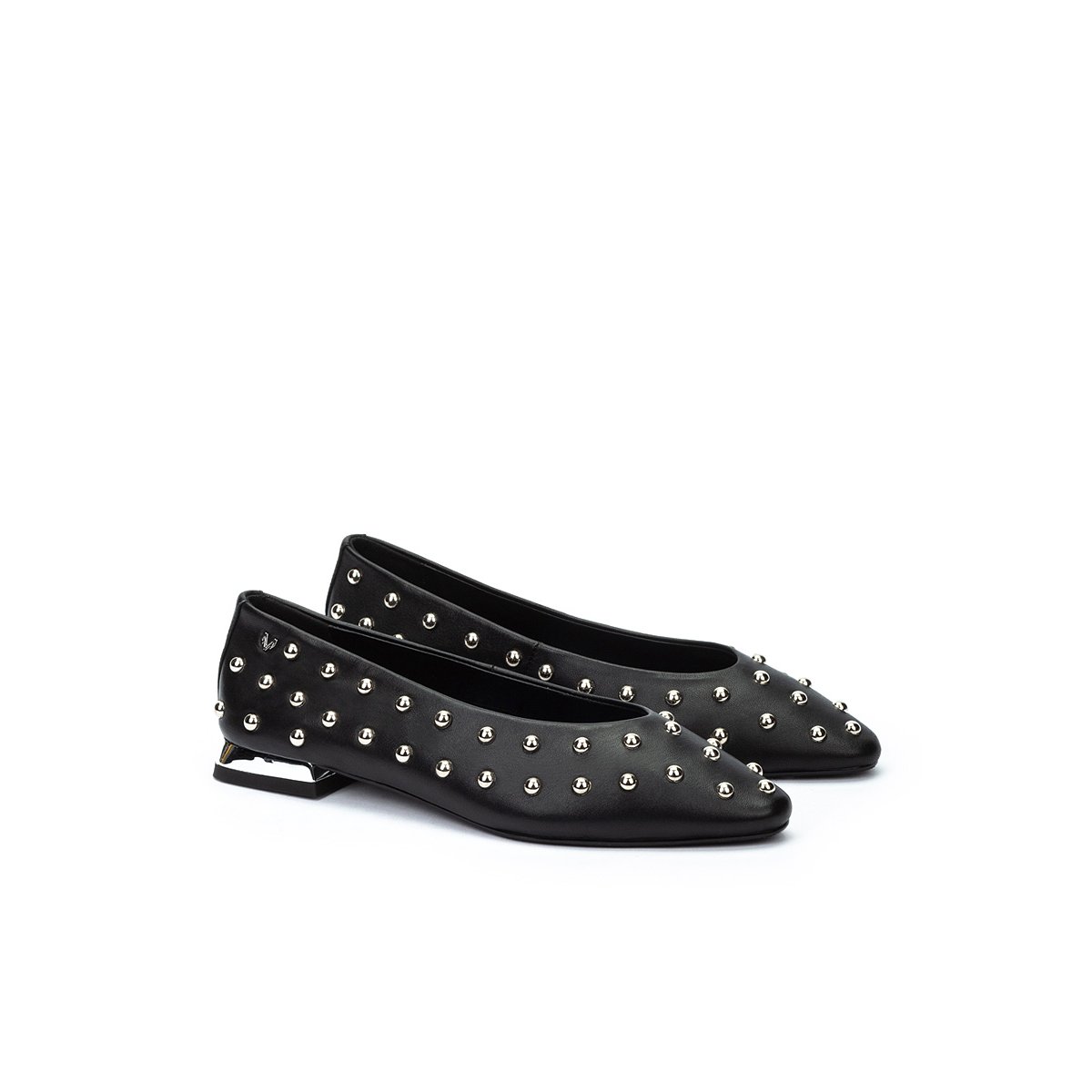 Ballerines cuir Vescia black, MARTINELLI