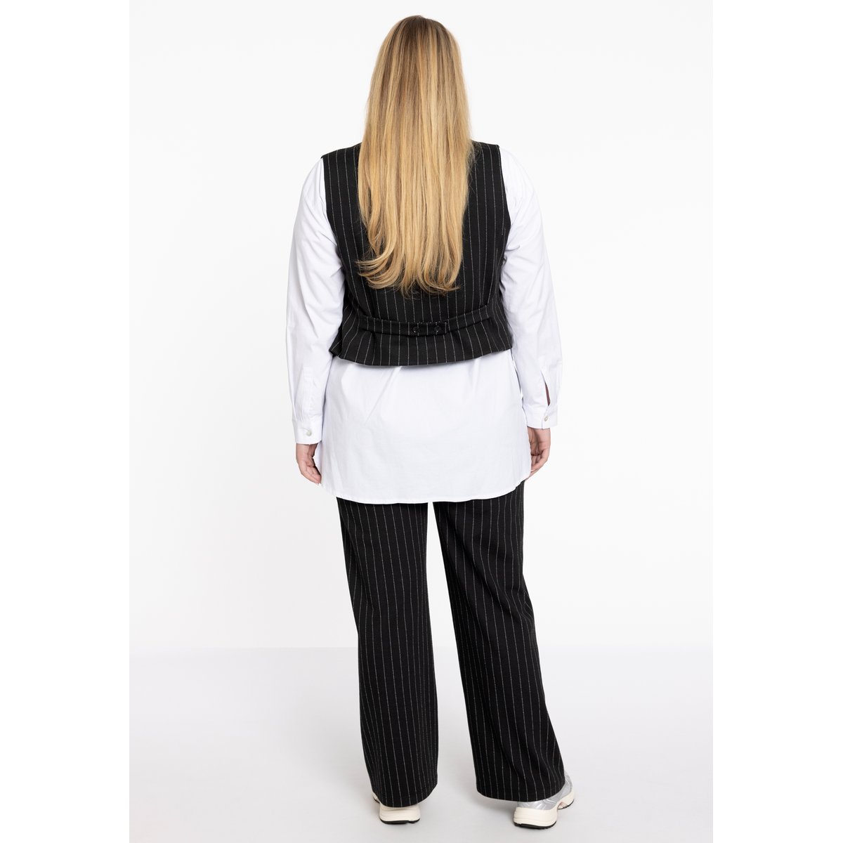 Pantalon avec rayures noir, YOEK