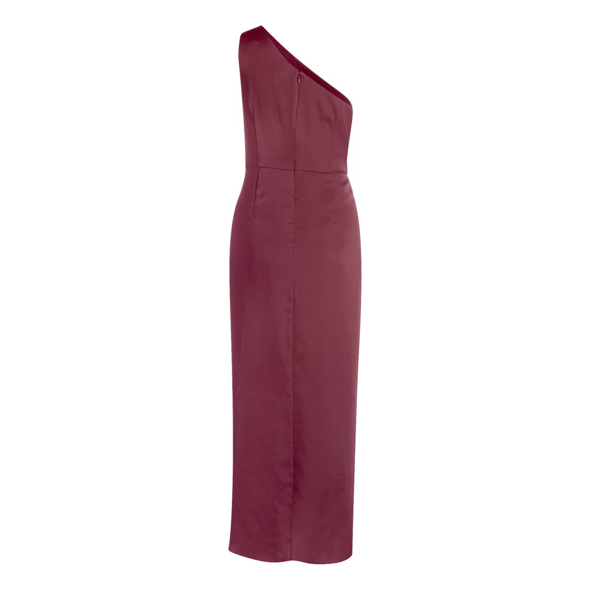 Robe de soirée à fronce deep dahlia, VERA MONT