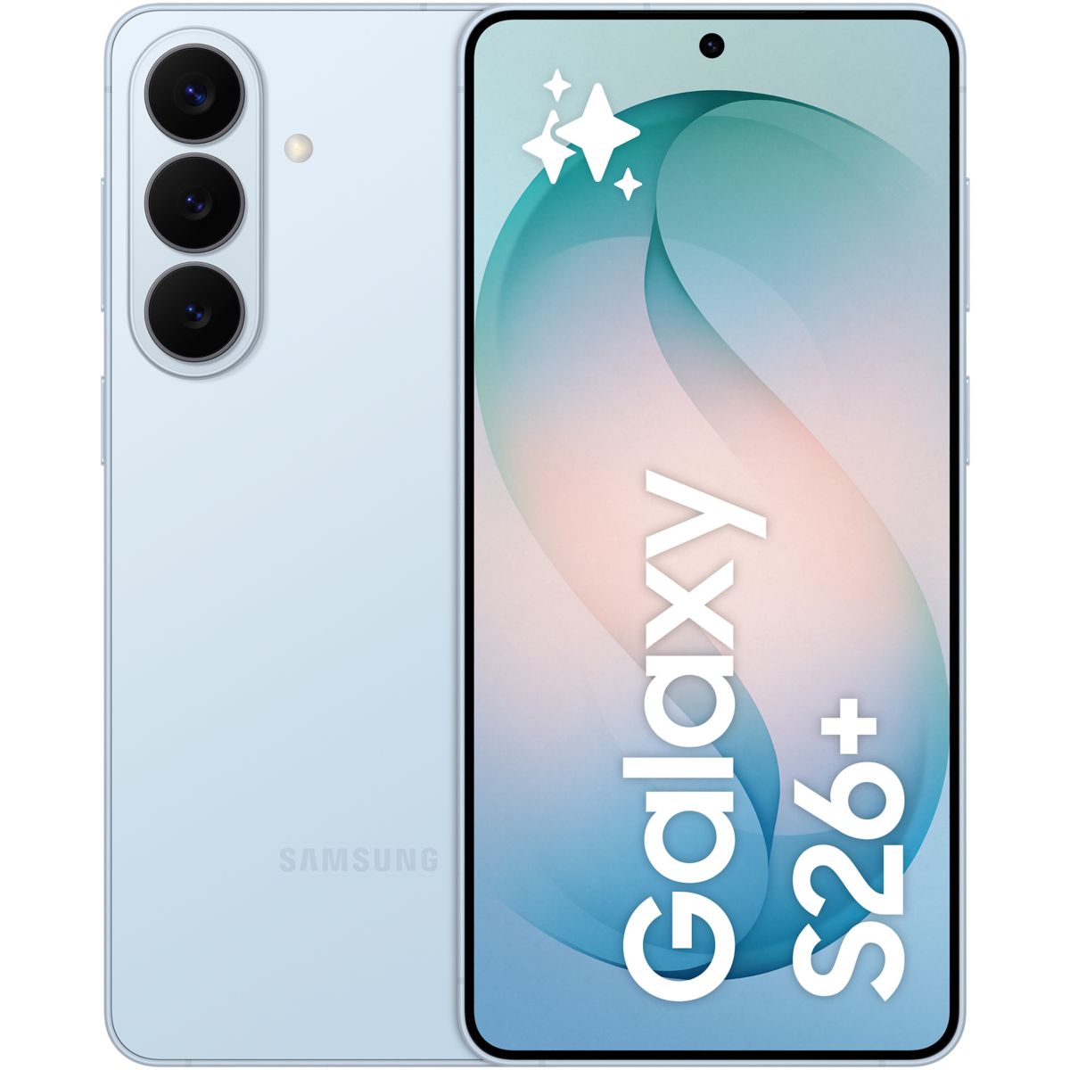 Smartphone Galaxy S26+ Bleu 512Go couleur unique, SAMSUNG