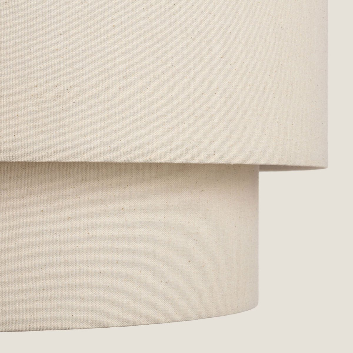 Suspension ronde en lin  45cm- PUNTA beige, DRAWER