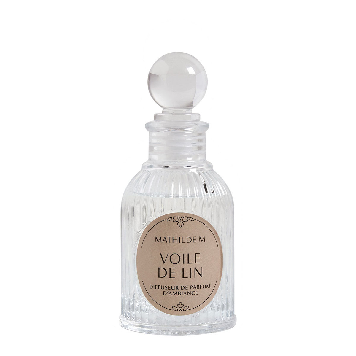 Diffuseur de parfum d'ambiance Voile de Lin transparent, MATHILDE M