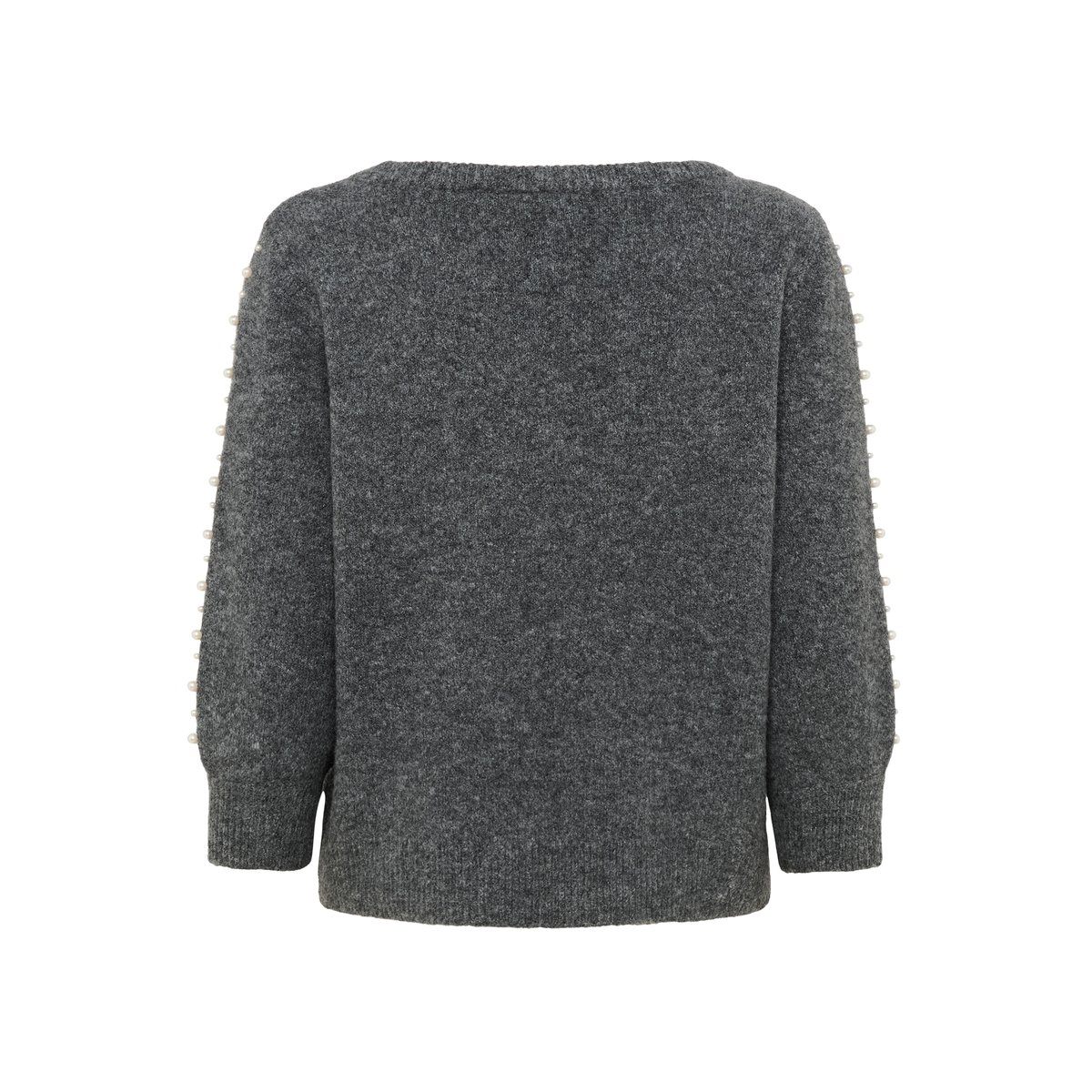 Pullover tricoté gris grey melange, KAFFE
