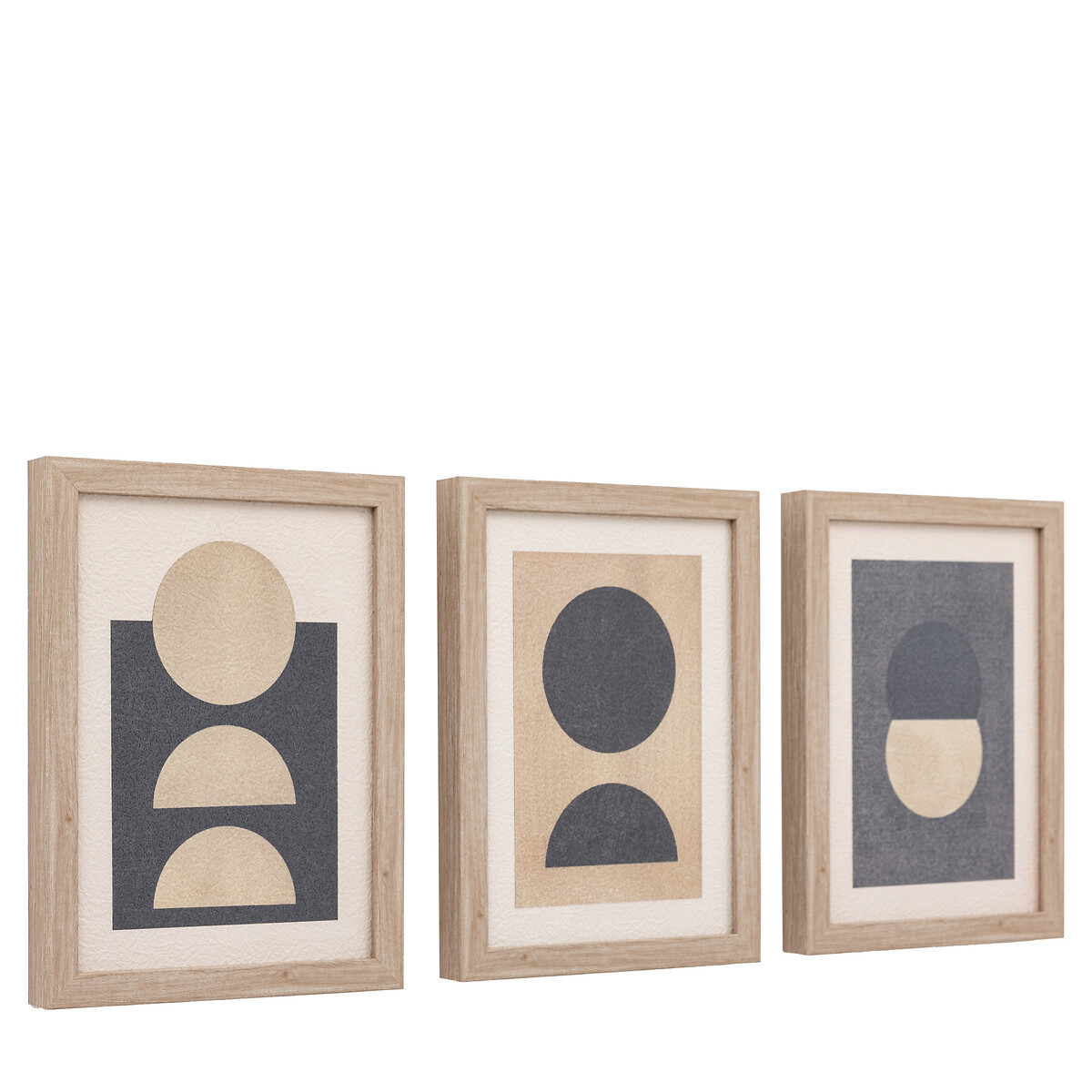 Set of 3 Symphony Framed Art multi-coloured, ÉDITÉ