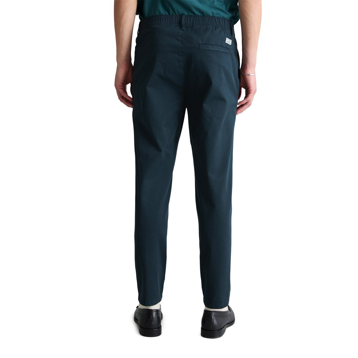 Chino modèle Anders regular en coton bio mélangé bleu foncé, MARC O’POLO DENIM