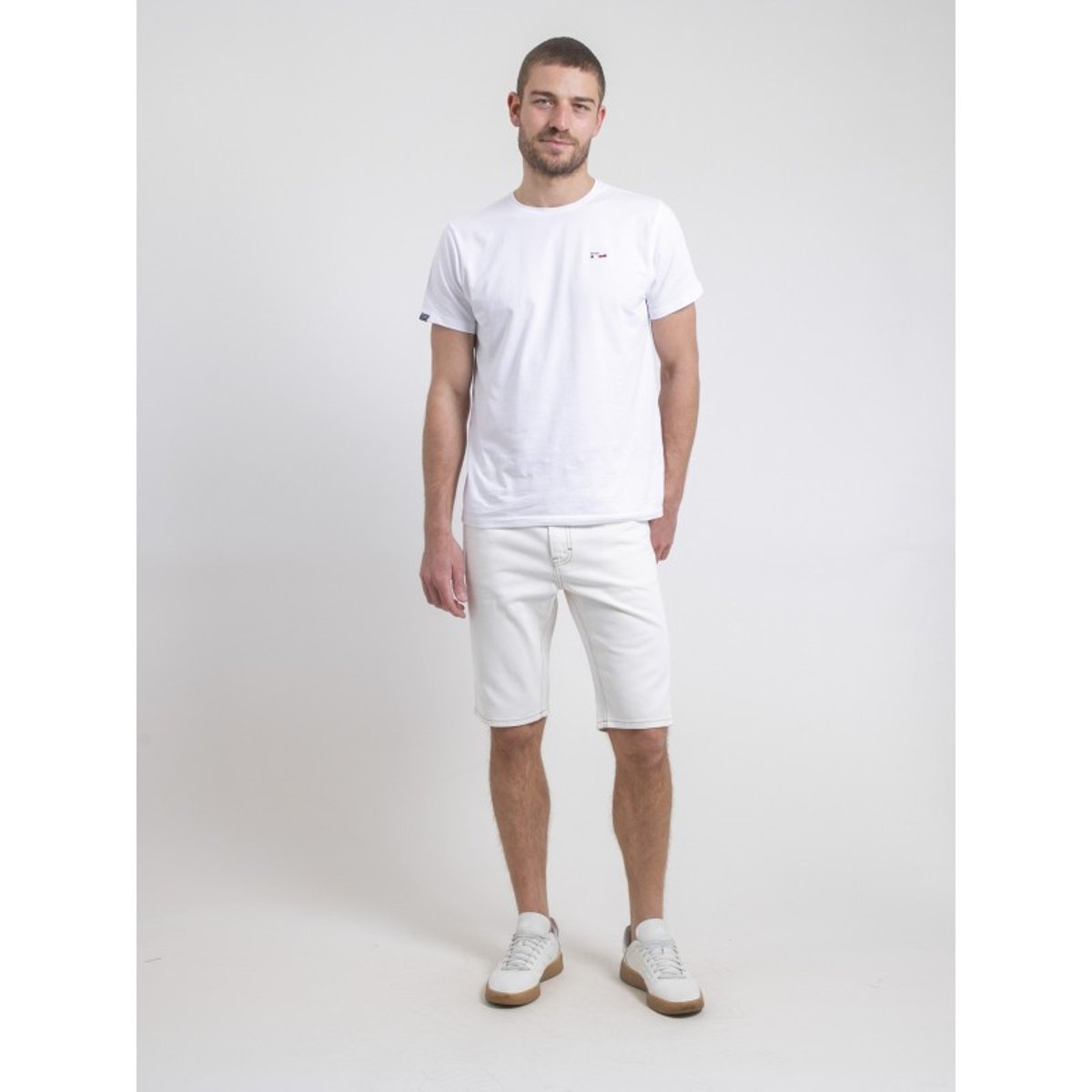 Bermuda Jean Belkara blanc, RITCHIE