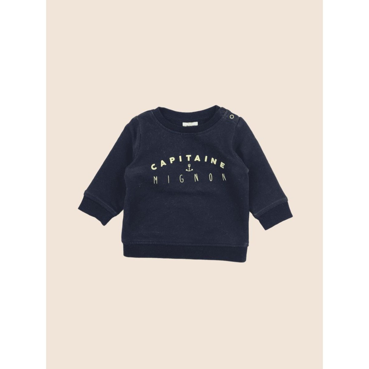 Sweat - Etat satisfaisant bleu, TAPE A L'OEIL