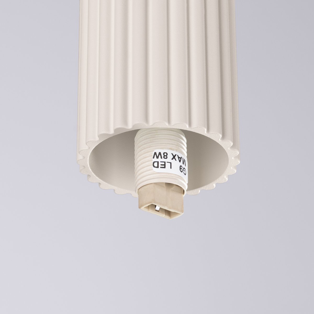 Plafonnier Aluminium Beige G9 1 Halo beige, EDEN