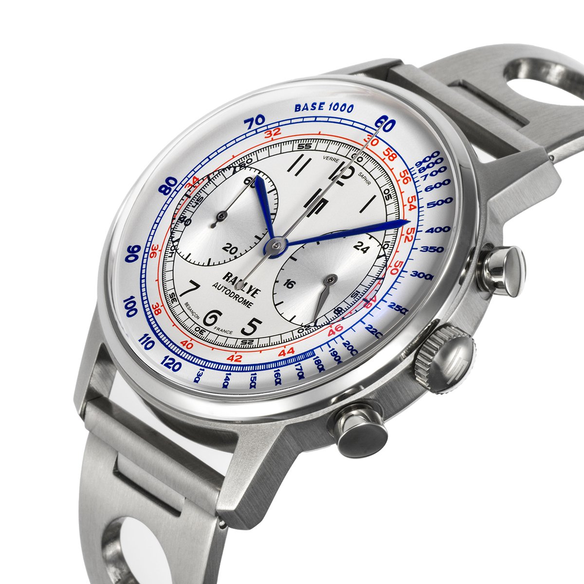 Montre Analogique  RALLYE argenté argenté argenté, LIP