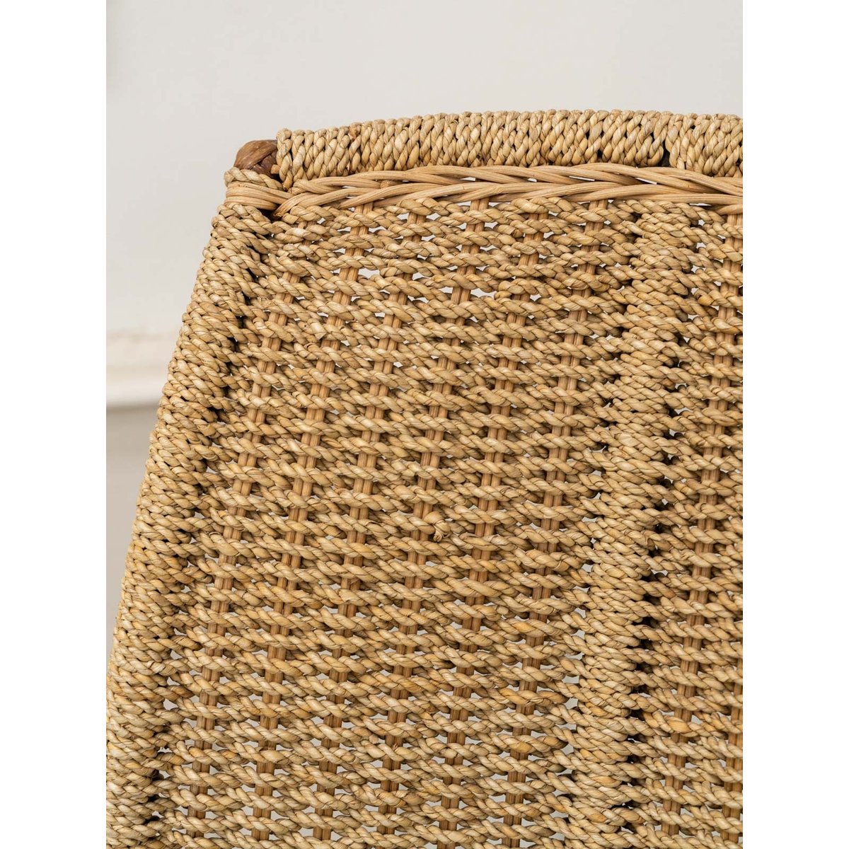 Fauteuil sculptural en corde Ernest N°1052 - Bon état naturel, DEBONGOUT