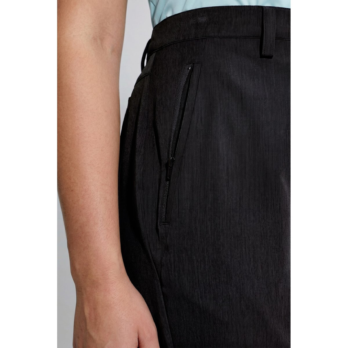 Pantalon technique, bas de jambe amovible noir, ULLA POPKEN