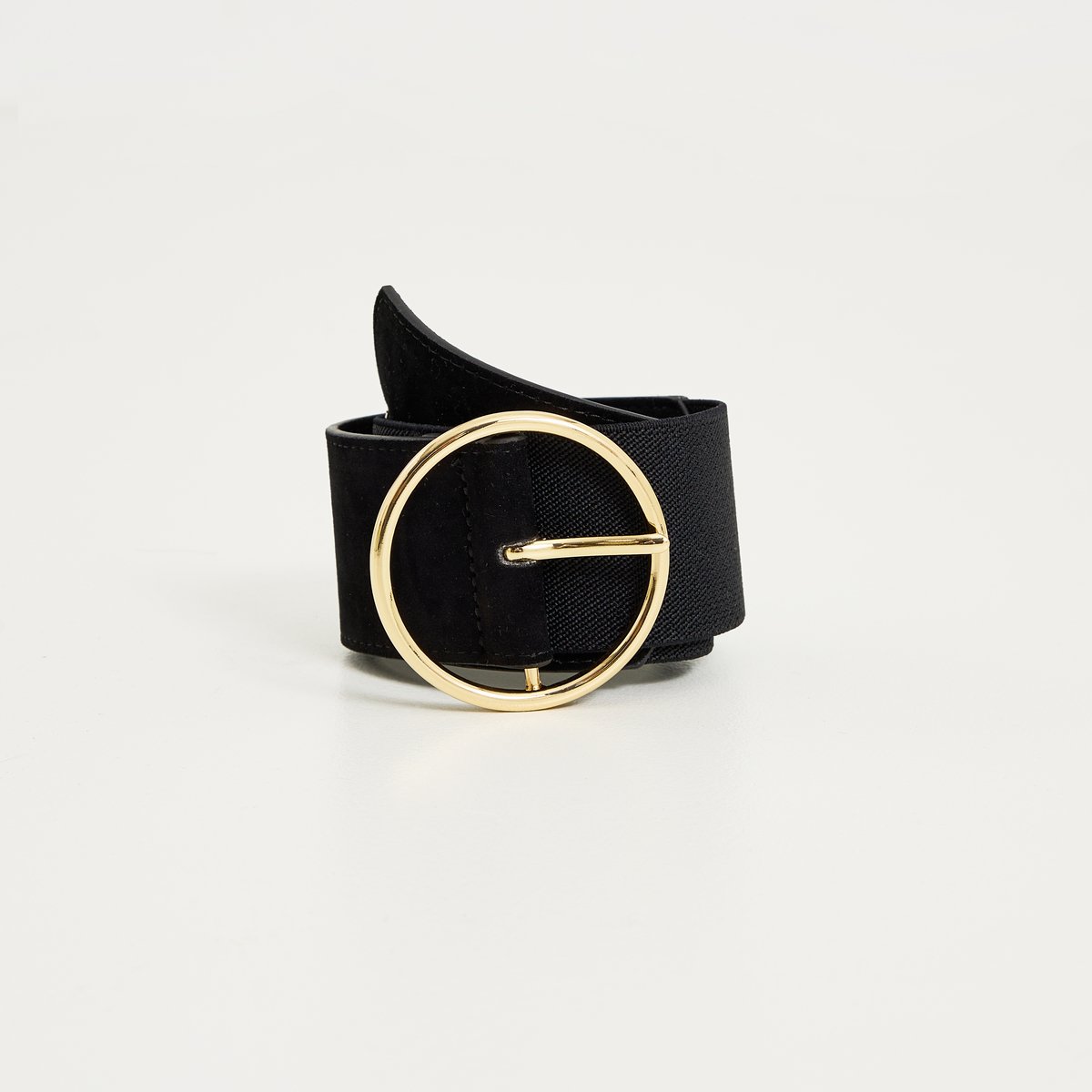 Ceinture large élastique noir, GRAIN DE MALICE