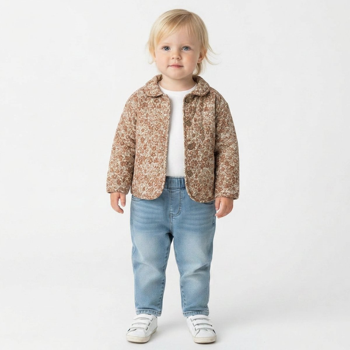 Veste  - Très bon état beige, QUINCY MAE