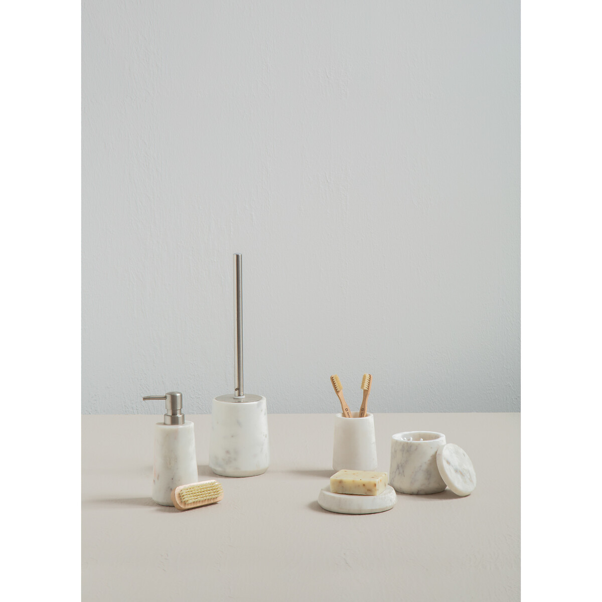 Marble Soap Dish white, SO'HOME