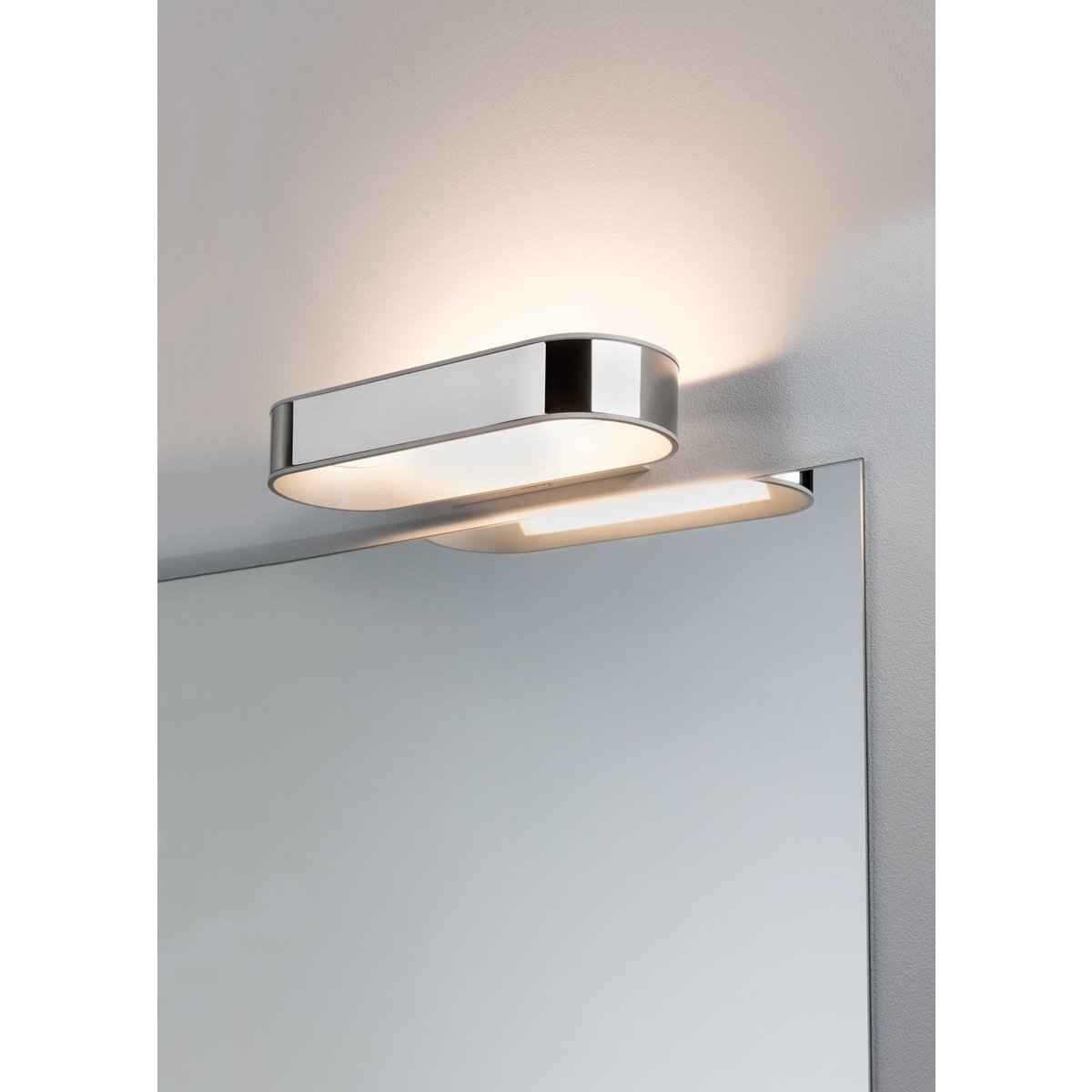 Applique led agena chrome & blanc 20w chromé, PAULMANN