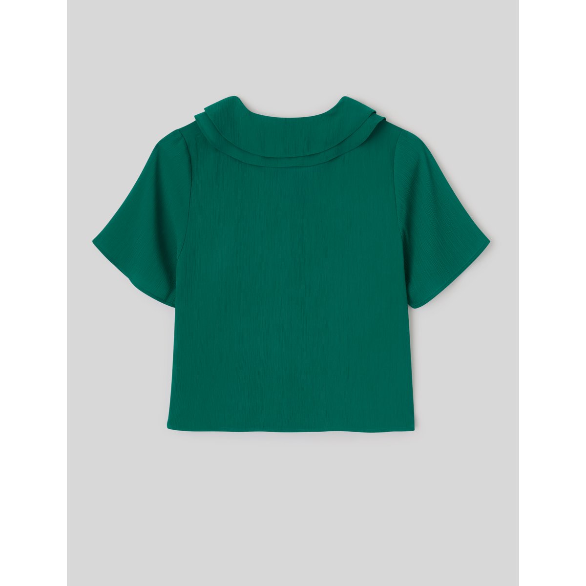 Blouse unie menthe, BZB