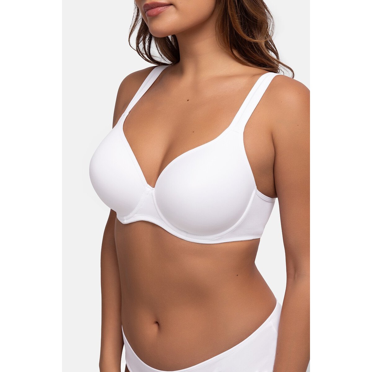 Reggiseno coppe sagomate Rachel bianco, DORINA