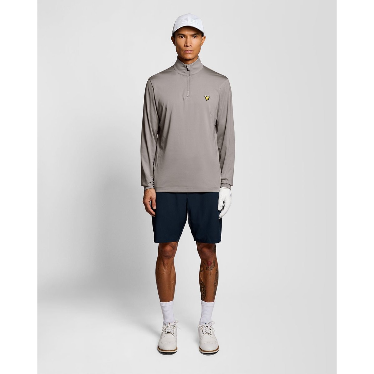 Couche intermédiaire camionneur zippé gris ultime, LYLE & SCOTT