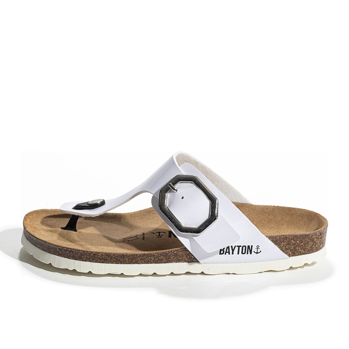 Tongs MERCURE blanc, BAYTON