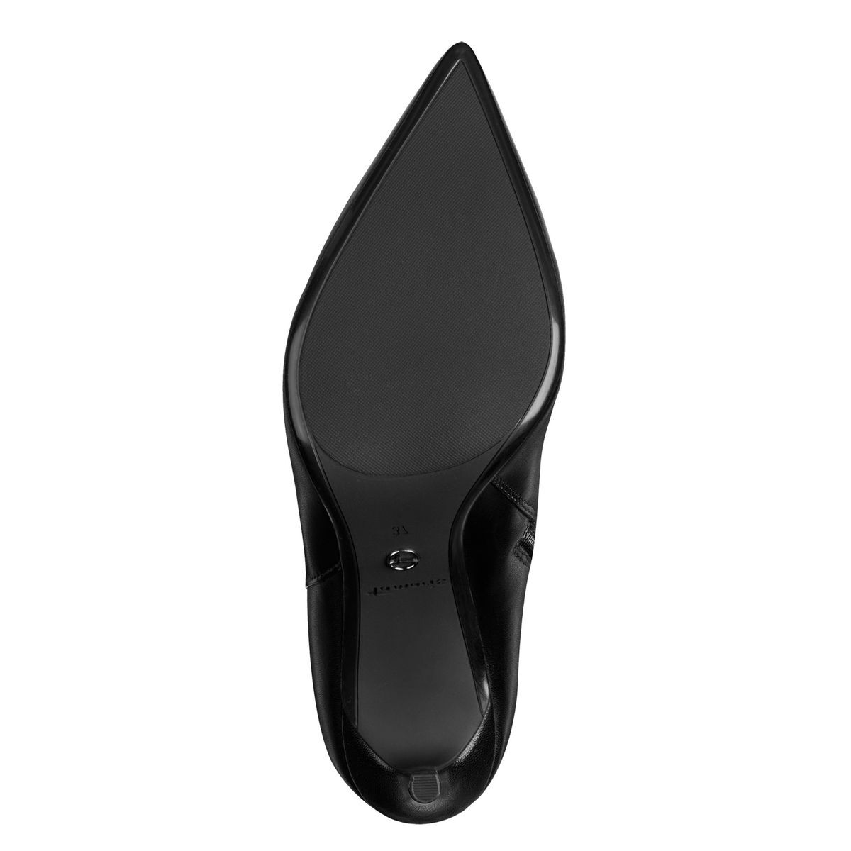 Bottes en cuir noir, TAMARIS