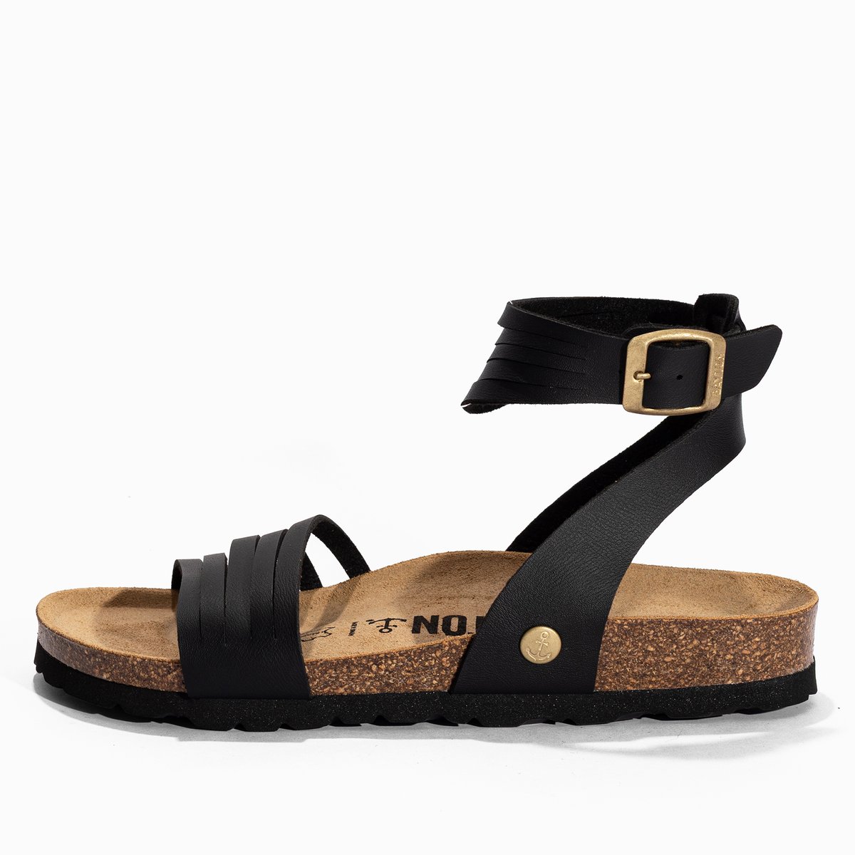 Sandales GIPSY noir, BAYTON