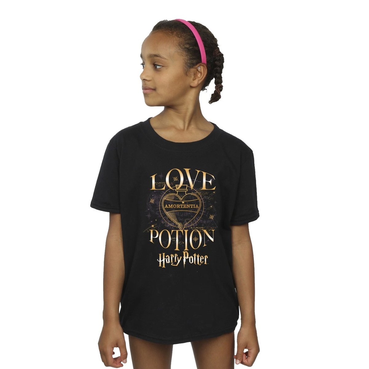 T-shirt noir, HARRY POTTER