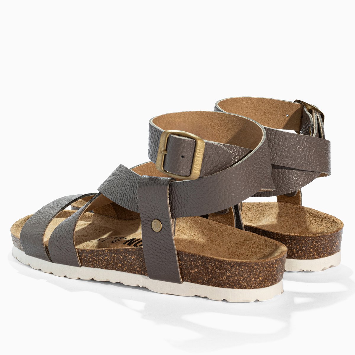 Sandales MYKONOS grey, BAYTON