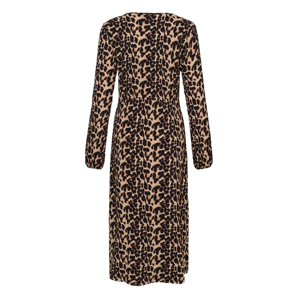 Robe marron animalier brown leopard, KAFFE