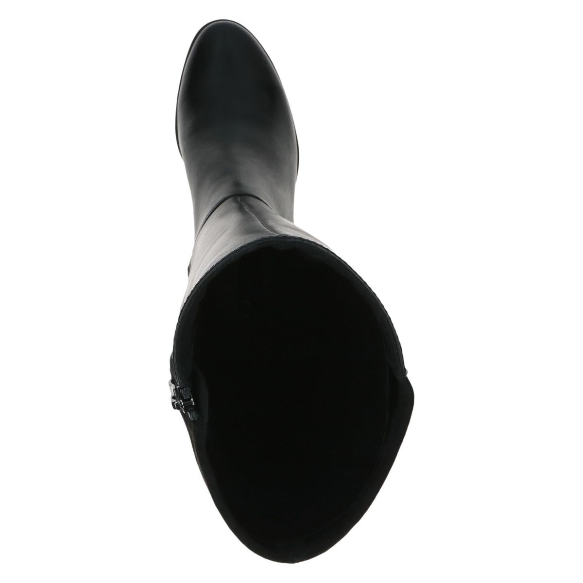 Bottes en cuir noir zèbre, CAPRICE