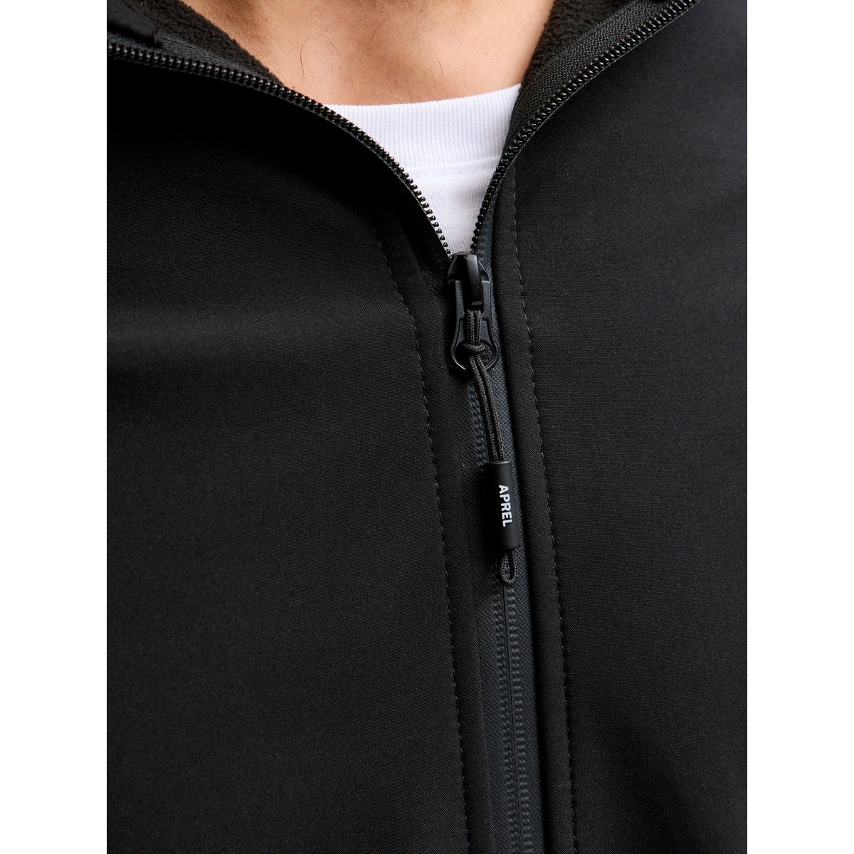 Manteau Softshell black, aprel