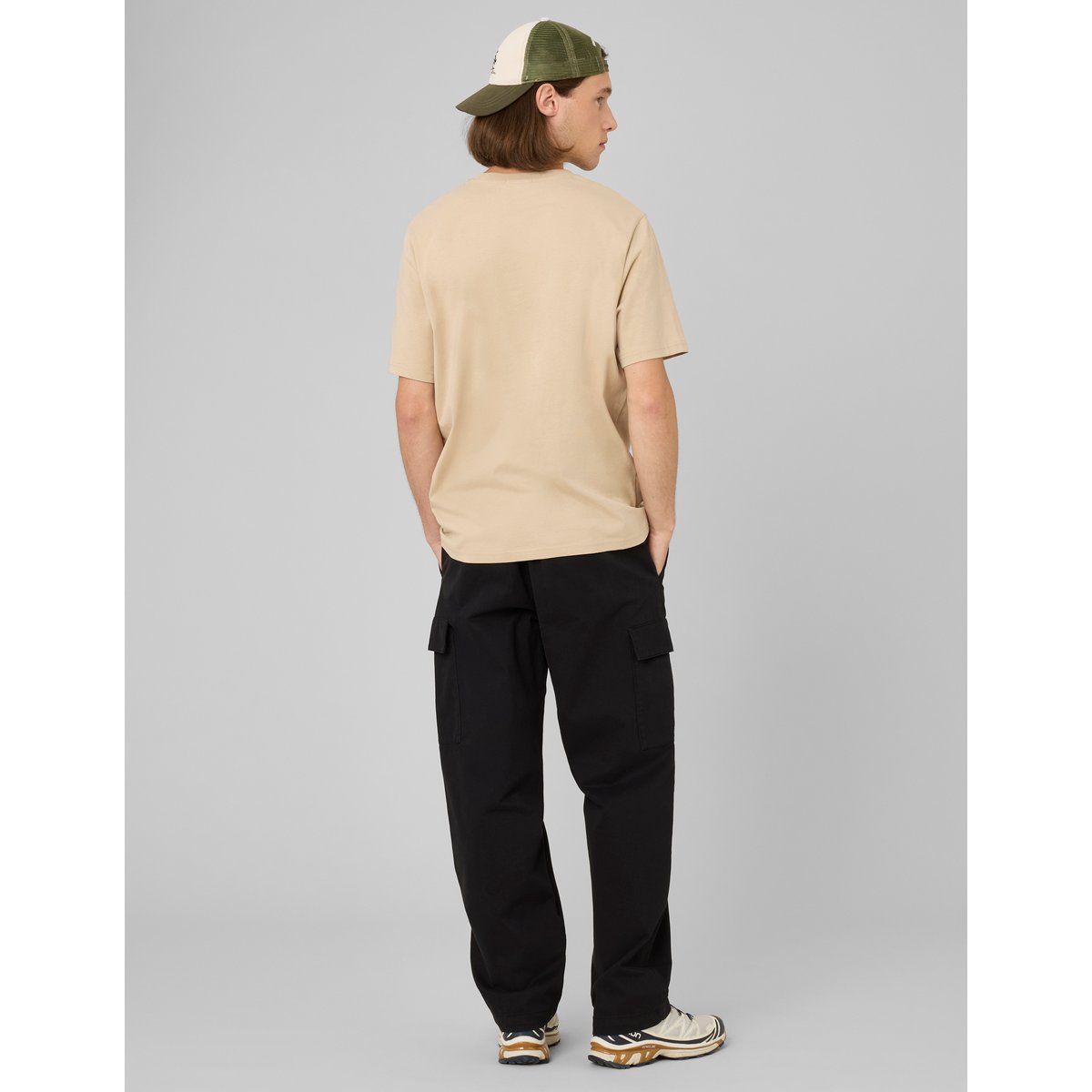 Pantalon cargo noir, BZB