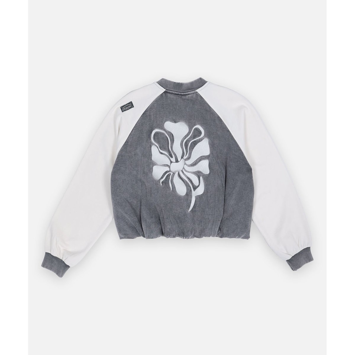 Sweat zippé WARPEDFLO pewter, OXBOW