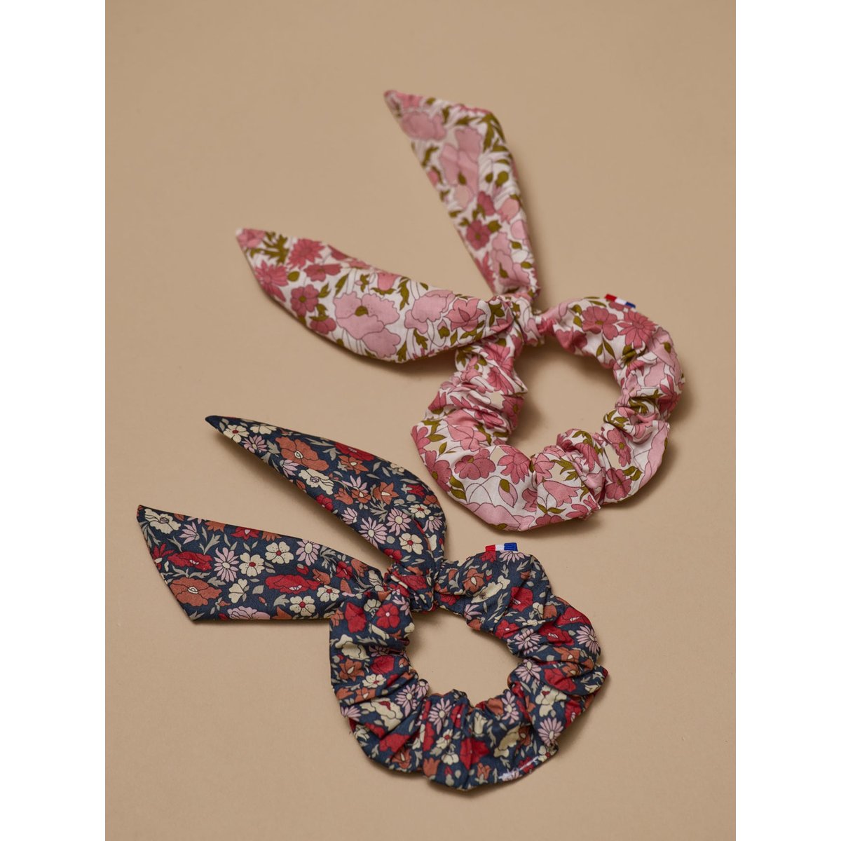 Chouchou en tissu Liberty par lot de 2 liberty poppy and daisy, CYRILLUS