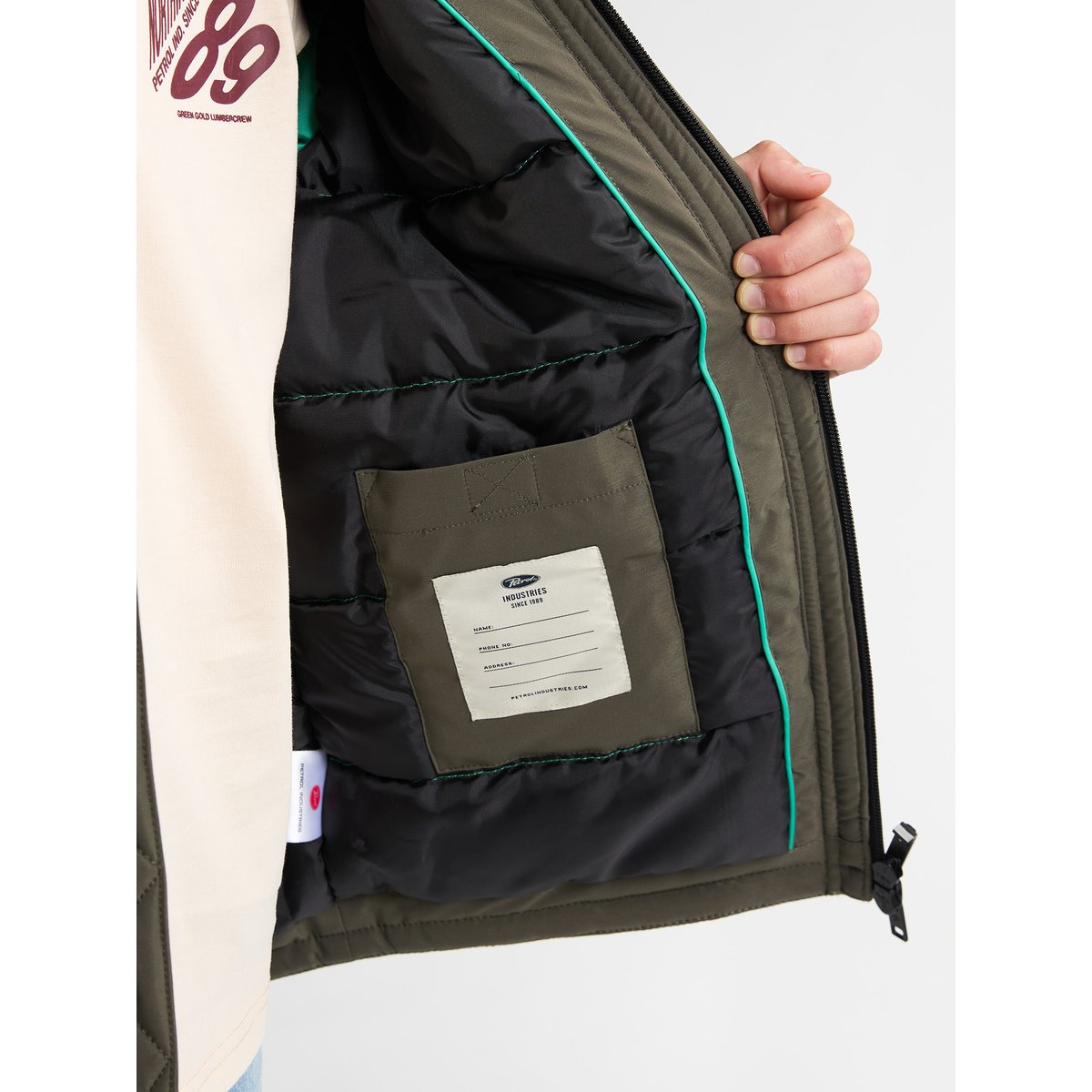 Parka pendleton gris beluga, PETROL INDUSTRIES