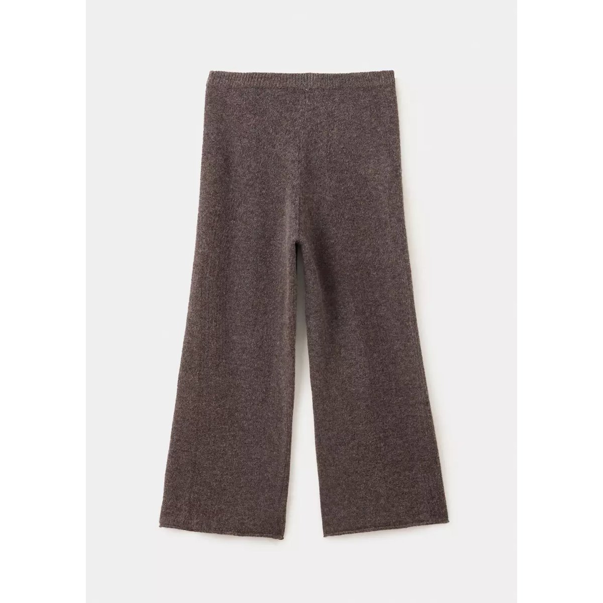Pantalon droit maille marron, MANGO KIDS