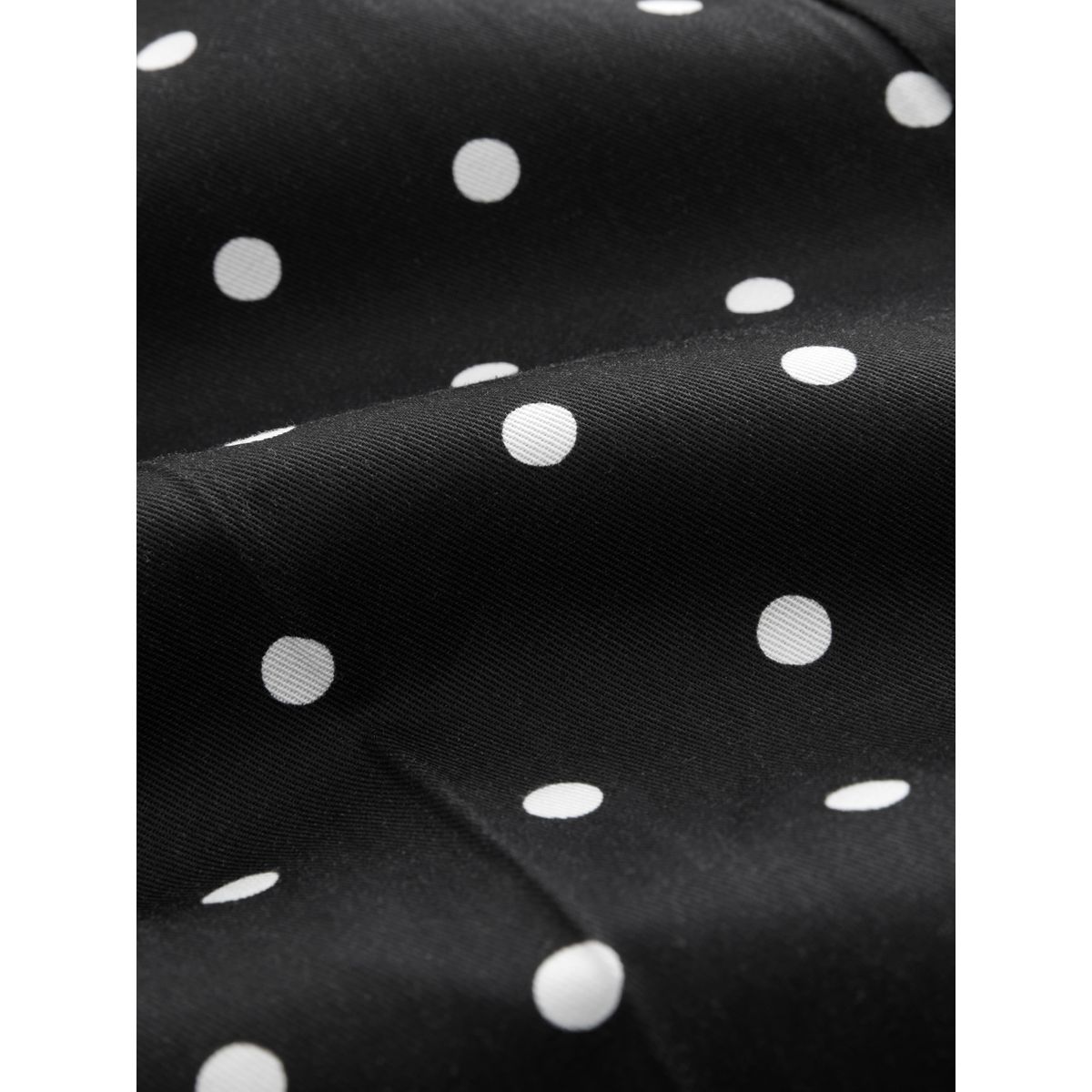 Pantalon slim court noir/blanc à pois, NEXT