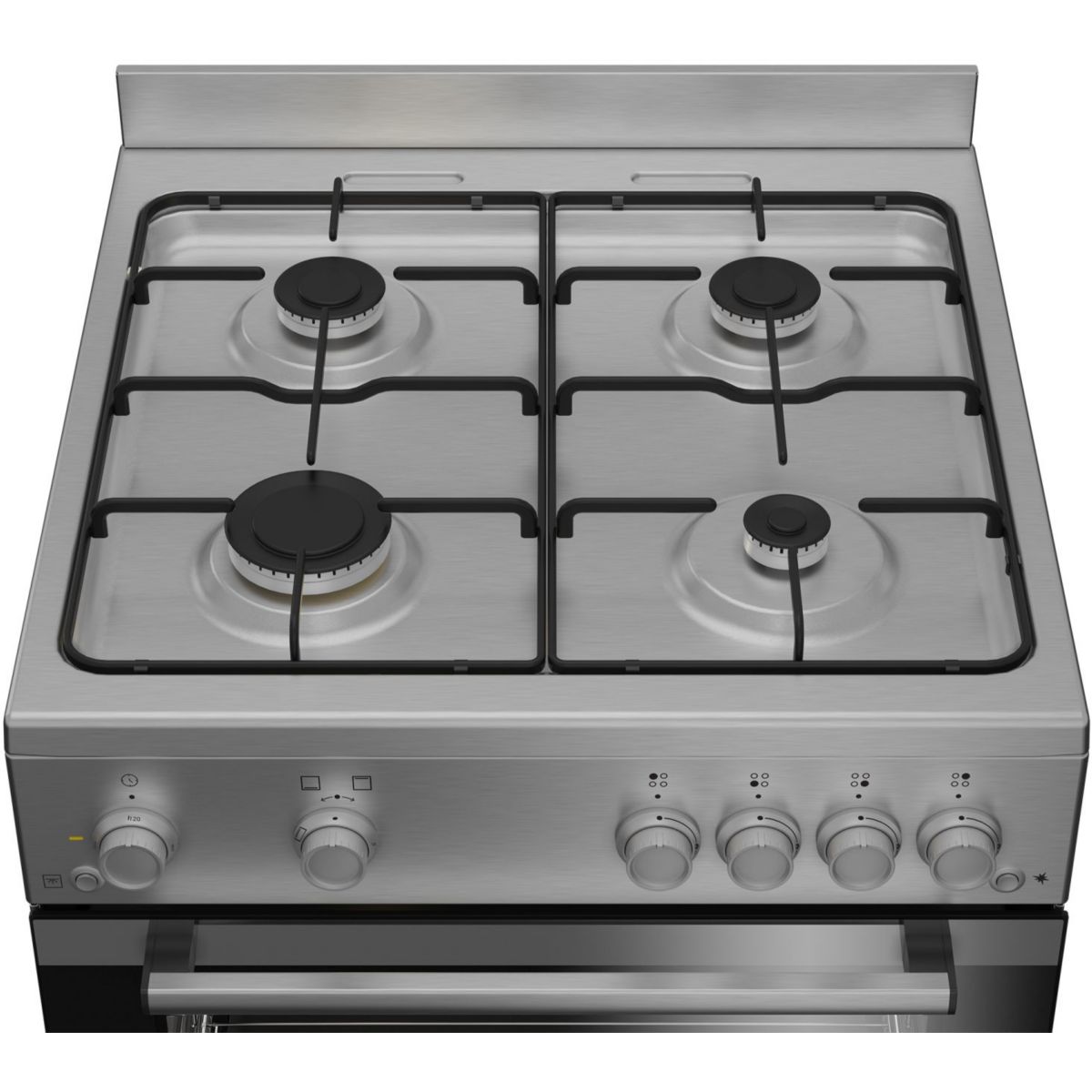 Cuisinière gaz FBG62030GXCT couleur unique, BEKO
