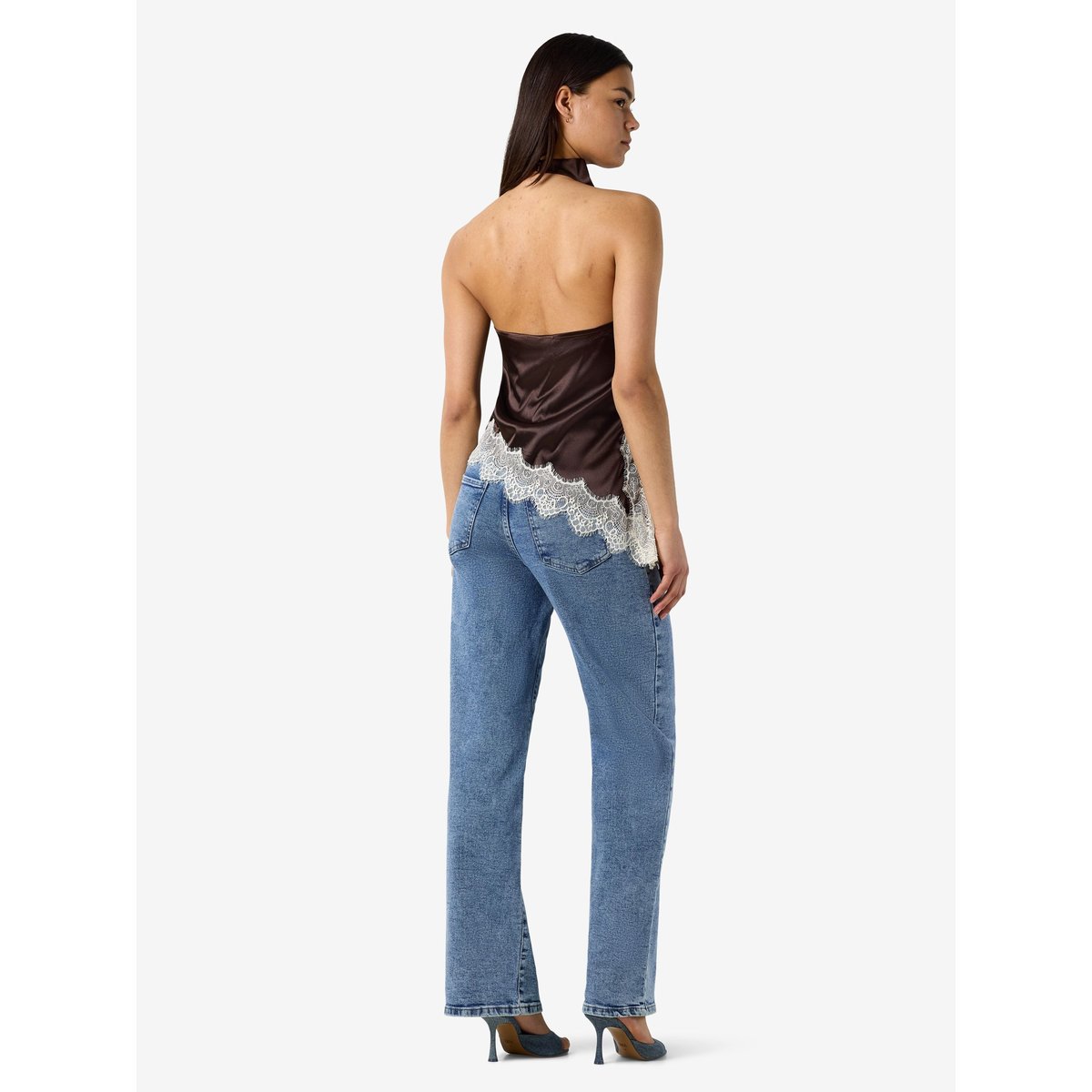 Top Dos Nu marron - chocolate brown1, NOISY MAY