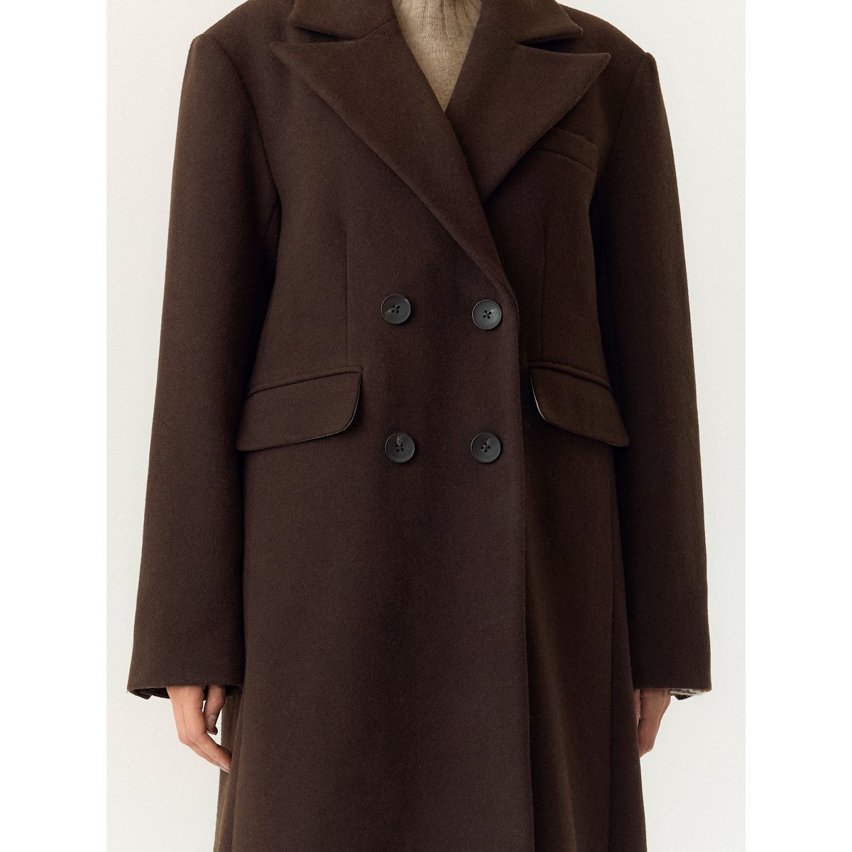 Manteau marron - coffee bean1, YAS